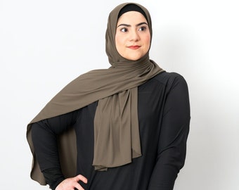 Active/Swimming Hijab - Olive Green