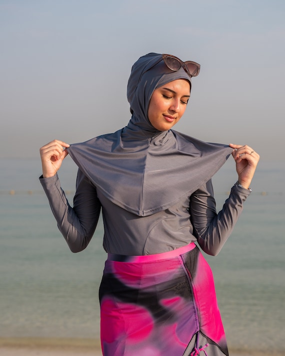 swimming in hijab