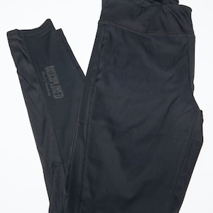 Leginsy Active/Swimming - DYSKRETNE CZARNE