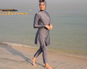 NEW Charcoal Burqini Set - Dreams Swimwear