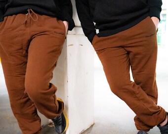 Brown Greatness Joggers - Loose Fit