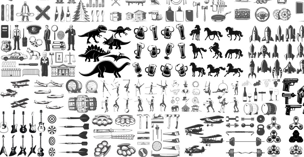 Svg Bundle - Set Svg Design Bundle - SVG Cdr PNG Ai Files for Cutting ...