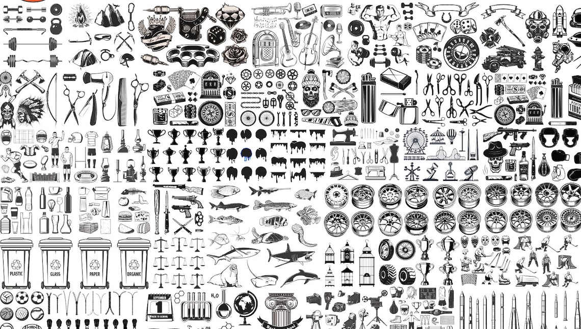 Svg Cut Files For Cricut Mega Svg Bundle Silhouette Instant Download