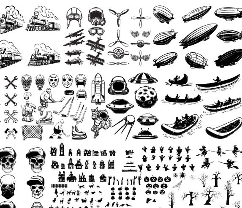 Svg Bundle - Set Svg Design Bundle - SVG Cdr PNG Ai Files for Cutting ...