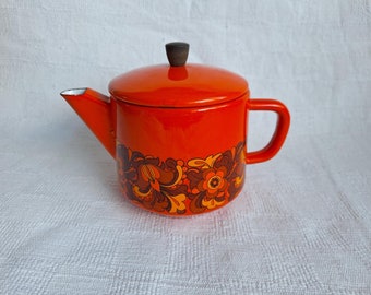 Super retro emaille theepot