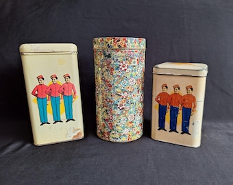 Latas de galletas antiguas y de época de Stereo and Nelson