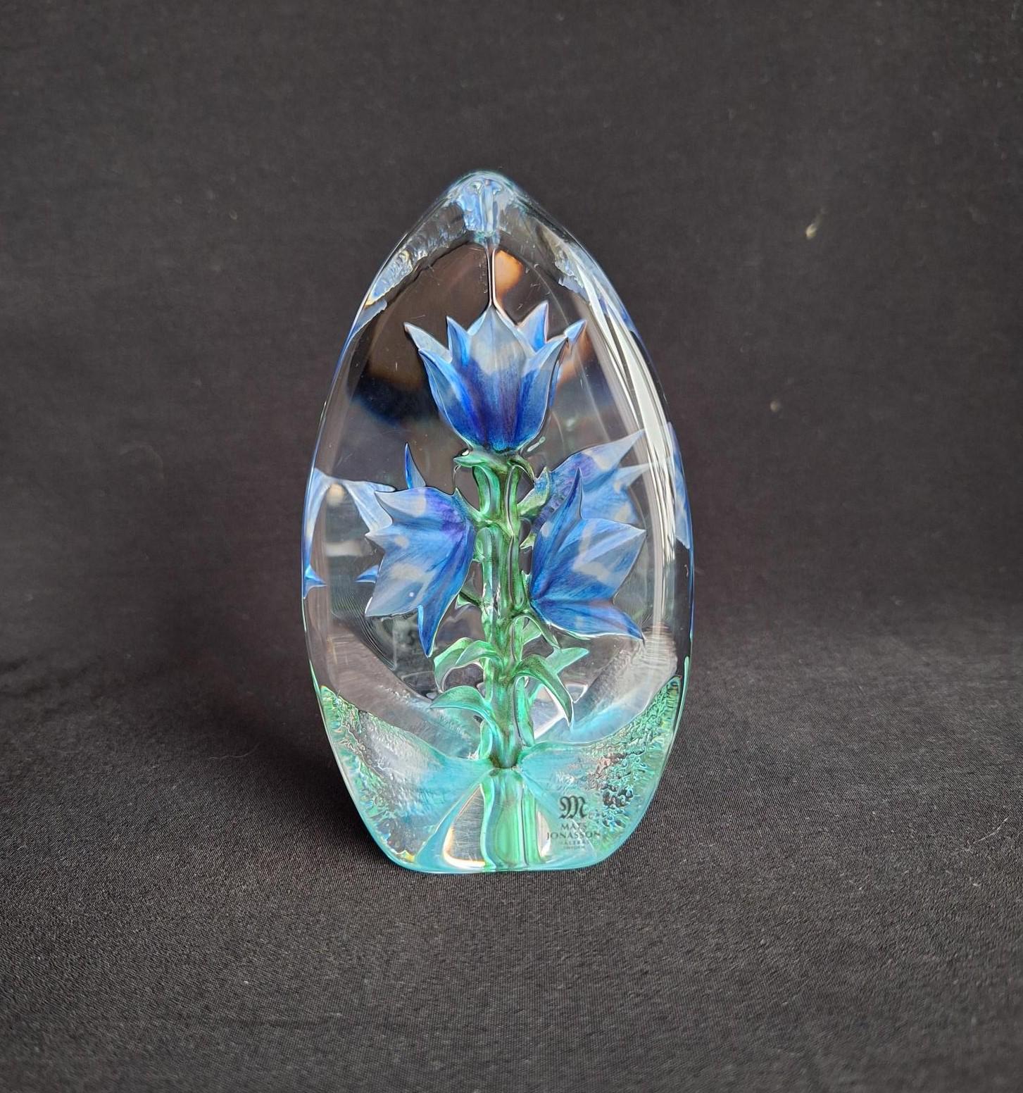 Mats Jonasson Crystal Flower - Etsy
