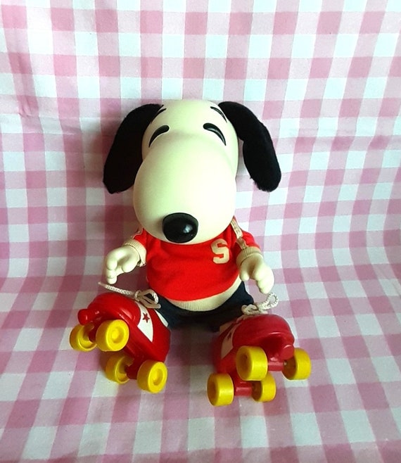 snoopy roller skating t shirt