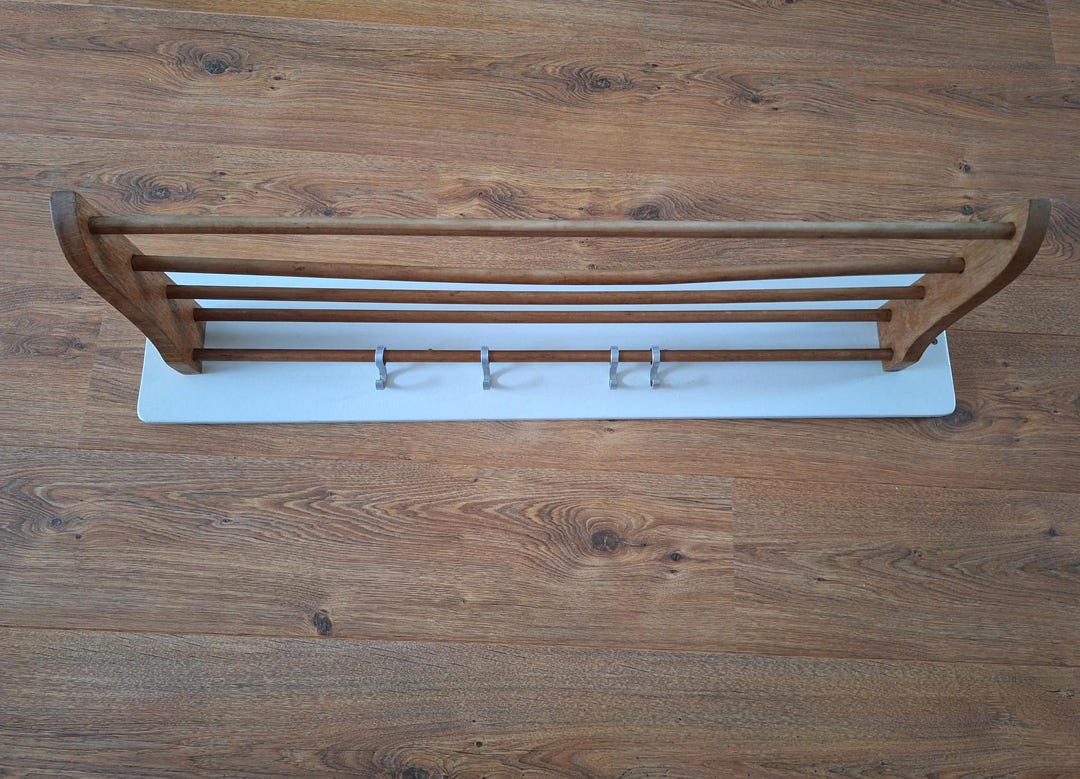 Wooden Pan Rack (coat Rack) - Etsy