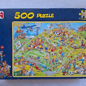 varios rompecabezas de Jan van Haasteren 500 piezas Voetbal