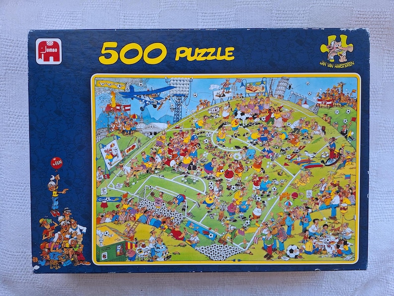 varios rompecabezas de Jan van Haasteren 500 piezas Voetbal