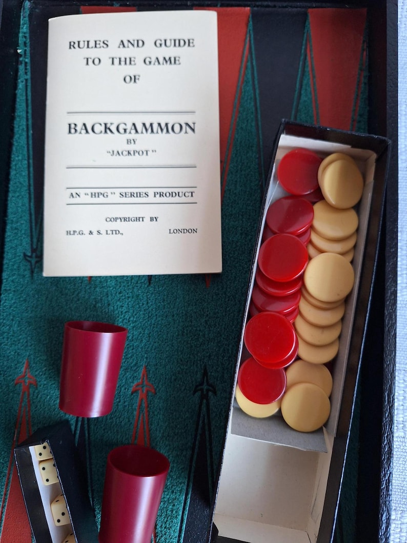 Backgammon Label Backgammon Game - Etsy