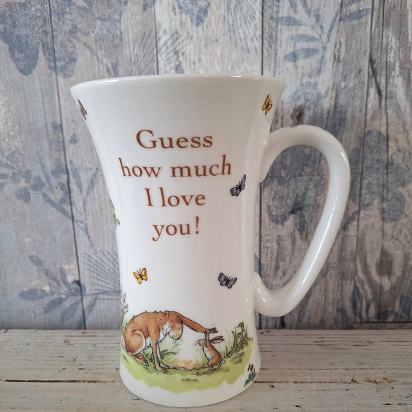 Bone China mug coffee mug tea mug Guess how much i love you!