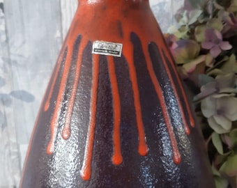 Fat Lava vase from Scheurich Germany