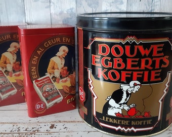 Douwe Egberts koffieblik