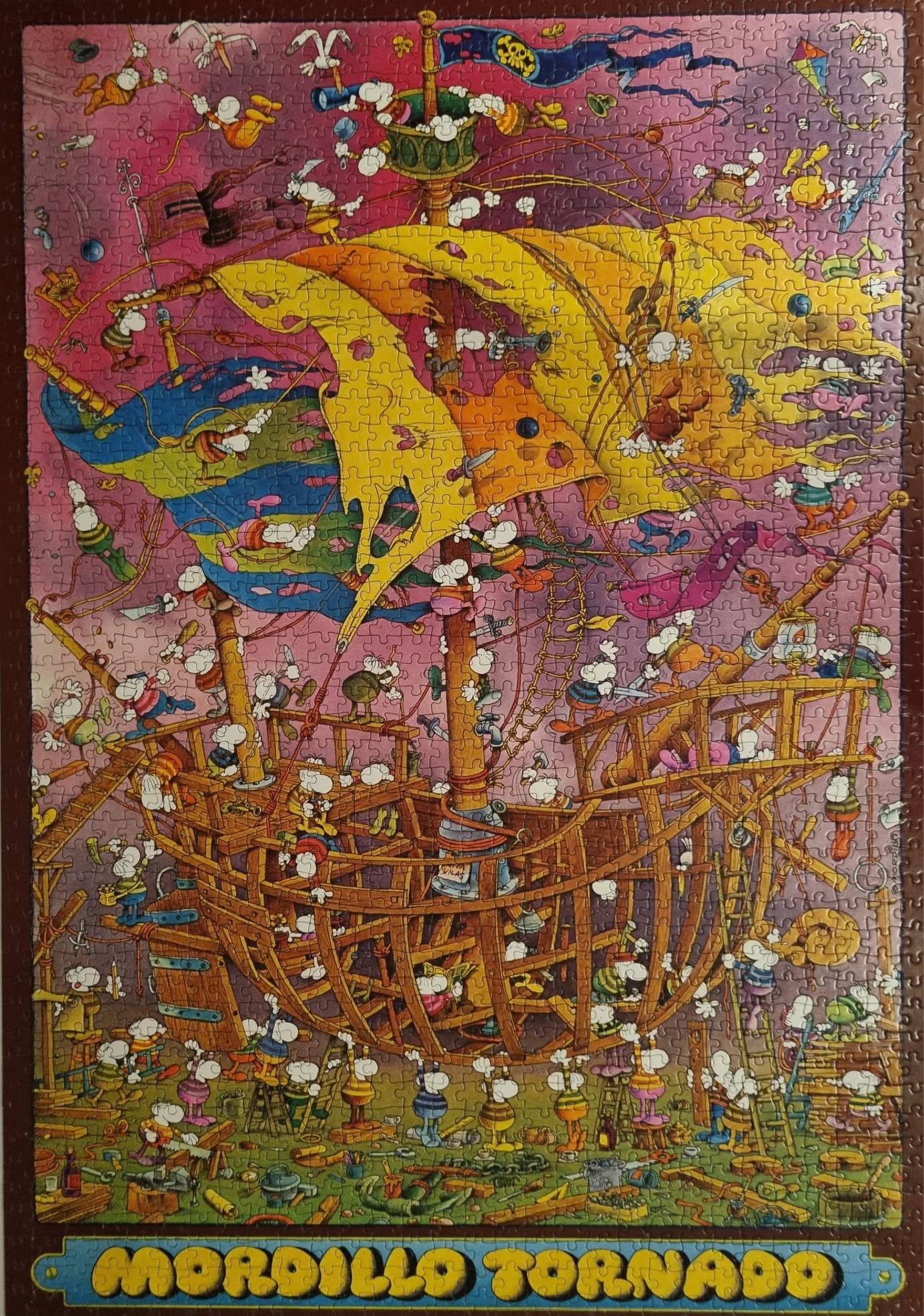 Heye Mordillo Puzzle Tornado 1500 Pieces - Etsy Hong Kong