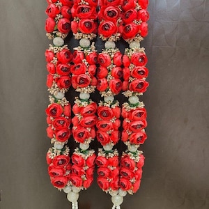 Asian Wedding Garland Varmala for Ceremonial Exchange, Wedding Mala, Honor Mala, Varmala, Jaimala , Sagan Mala, Bride & Groom Mala, Mogra