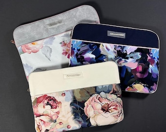 Patrón de costura para funda acolchada para portátil en 2 tamaños + videotutorial