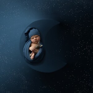 Newborn Digital backdrop, Moon Digital Backdrop, newborn digital download, newborn digital