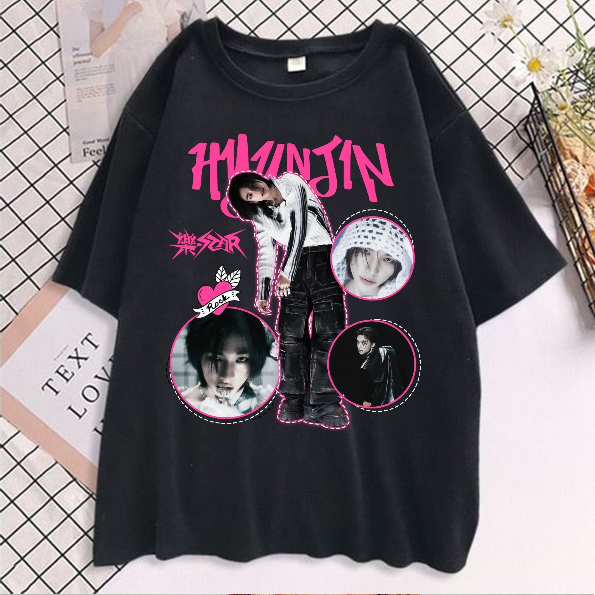 Stray kids hyunjin hoodie cheap
