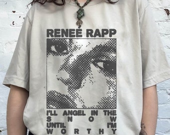 Renee rapp angel retro Shirt, Snow Angel Merch Shirt, Reneé Rapp Shirt