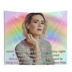 Sarah Paulson LGBTQ+ twitter meme Tapestry