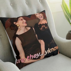Elizabeth Olsen & Kathryn Hahn LGBTQ+ Cushion