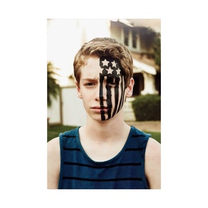 Fall Out Boy - Amerikaanse schoonheid / Amerikaanse psychopaat Premium matte verticale poster