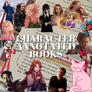 Character Annotated - Etsy