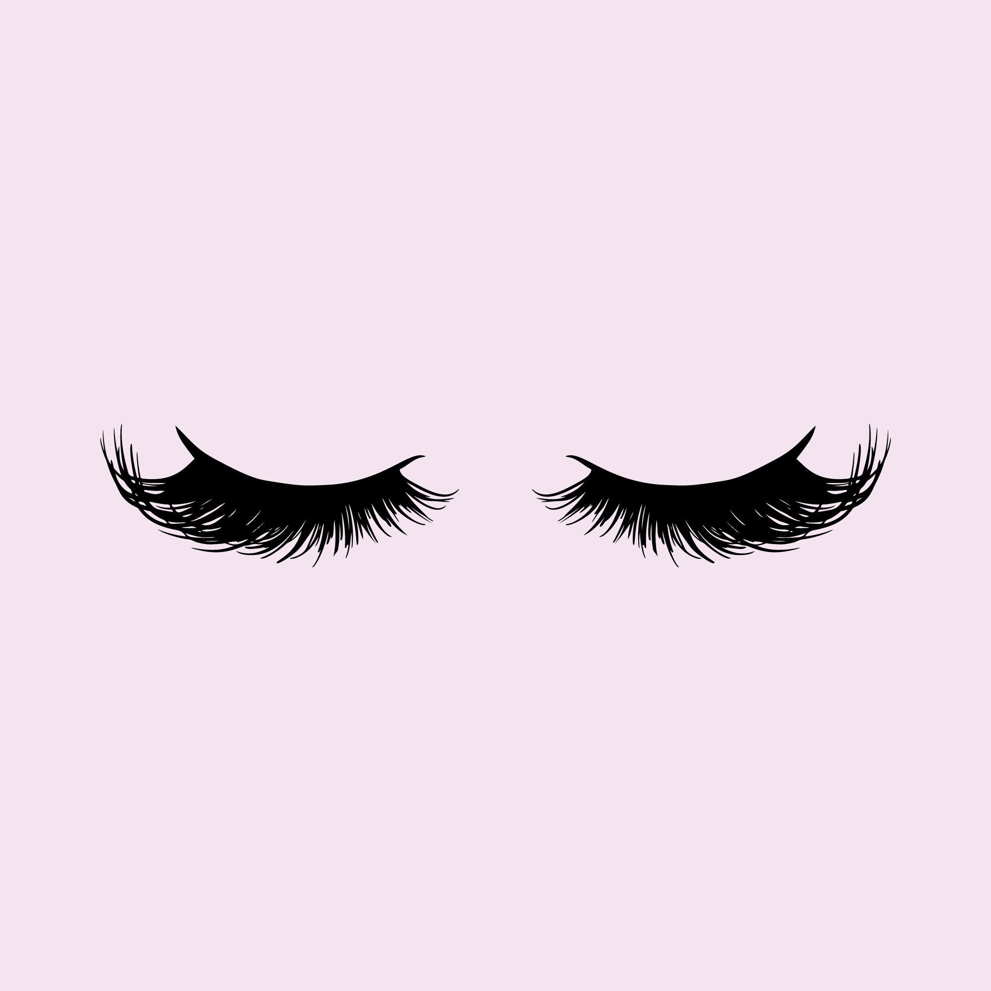 Eyelashes Svg Cut Filelashes Svg Lash Extensions Svg Cutting - Etsy