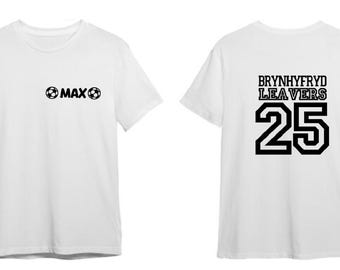 Leaver school t-shirts , autograph sign tops, last day of school gift , school keepsake, kids shirts end of comprehensive primary football