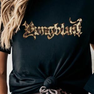YUNGBLUD band t-shirt | yungblud leopard print top | yungblud black band top animal print | yungblud hoodie | music concert top