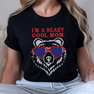 OATSCreations Bear and Cubs Shirt | Mama Bear | Shirt for Mom | Personalized Shirt | Womens Top | Ladys Shirt | Mama and Cubs | Mothers Day Shirt | Gift
