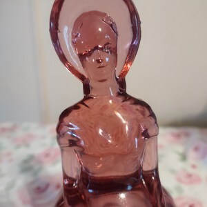 Gorgeous Vintage Pink Glass Southern Belle