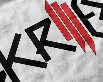 skrillex クラシック ロンT マーチ ブラック スクリレックス ロゴ