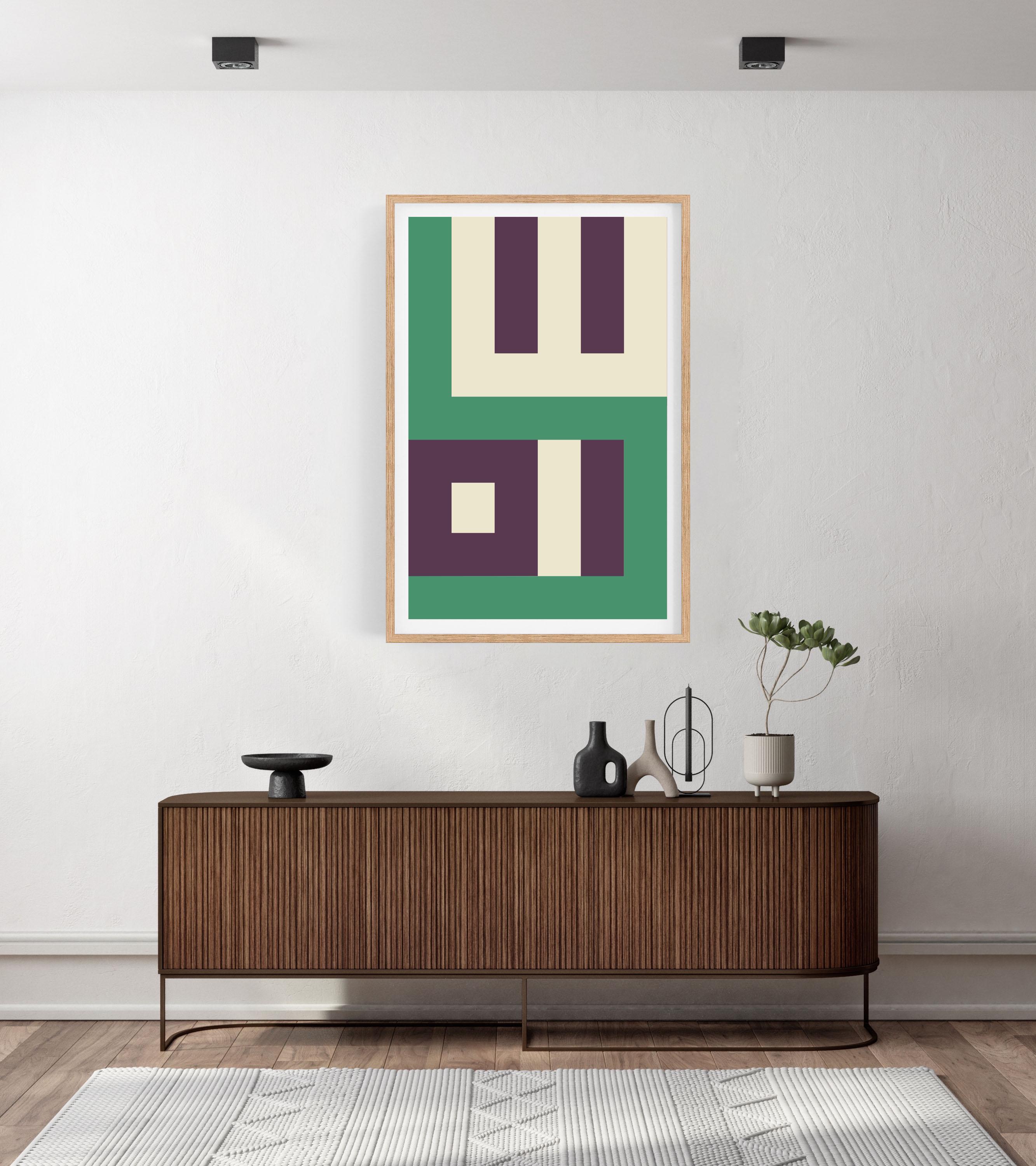 Shalom2: Hebräische Peace Typografie-Kunst von Arik Weiss