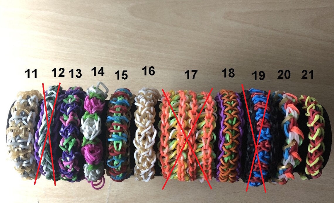 Rubber Bands Loom DIY Weaving Tool Box Creative Set Elastic Silicone  Bracelet Kit Kids Toys for