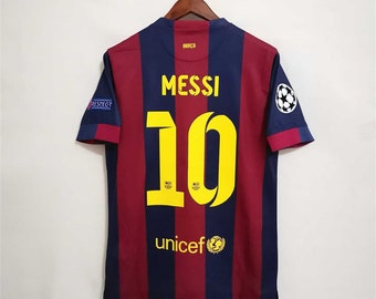 Stuiteren vervagen spiritueel Retro barcelona jersey messi - Etsy België