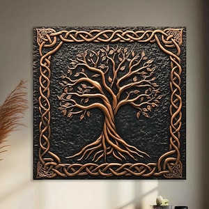 Copper Wall Art, Handmade Copper Wall Decor, Art for Home Decor, Decorative Wall Panel, Rustic Modern Copper Decor, Gift for Home