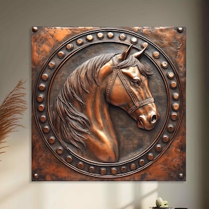 Copper Wall Art, Handmade Copper Wall Decor, Art for Home Decor, Decorative Wall Panel, Rustic Modern Copper Decor, Gift for Home
