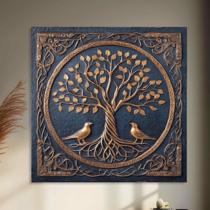 Copper Wall Art, Handmade Copper Wall Decor, Art for Home Decor, Decorative Wall Panel, Rustic Modern Copper Decor, Gift for Home