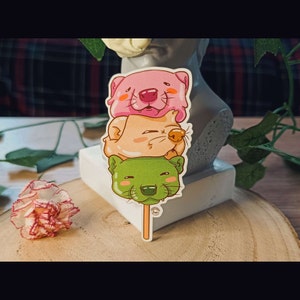 Glossy sticker • Ferret Dango
