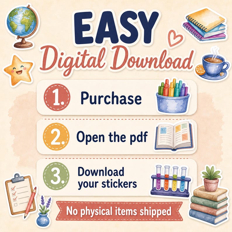 208 Teacher Stickers Digital, Teacher Digital Stickers, Classroom Stickers, Teacher Digital Planner Stickers, Goodnotes Stickers Educational image 9