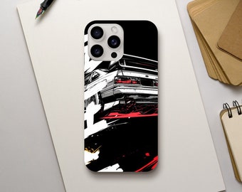 JDM Japanese Illustration iPhone Case | JDM Cover | iPhone/ Samsung Case 7-15 Pro Max