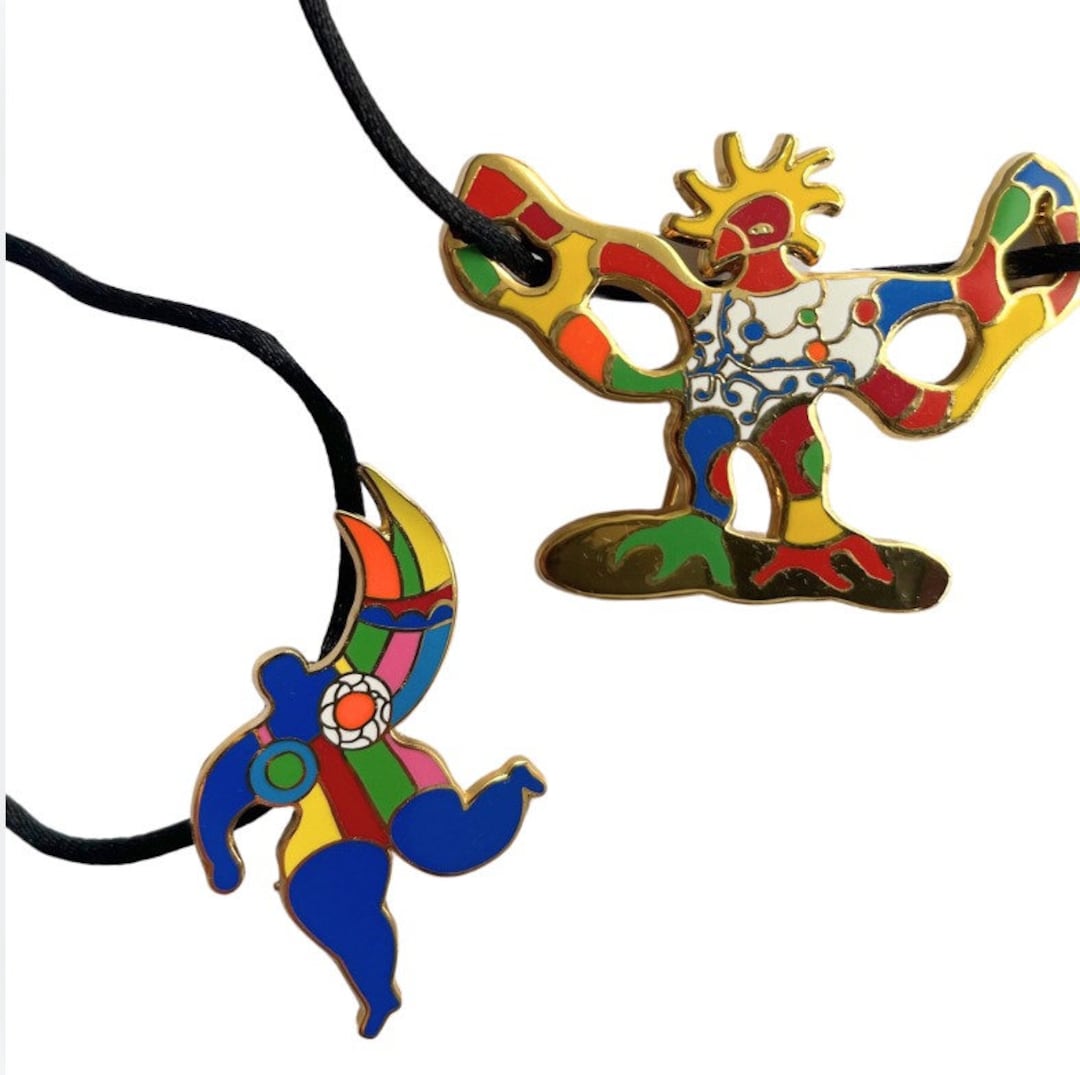 Niki De Saint Phalle - Fire Bird & Angel - Etsy