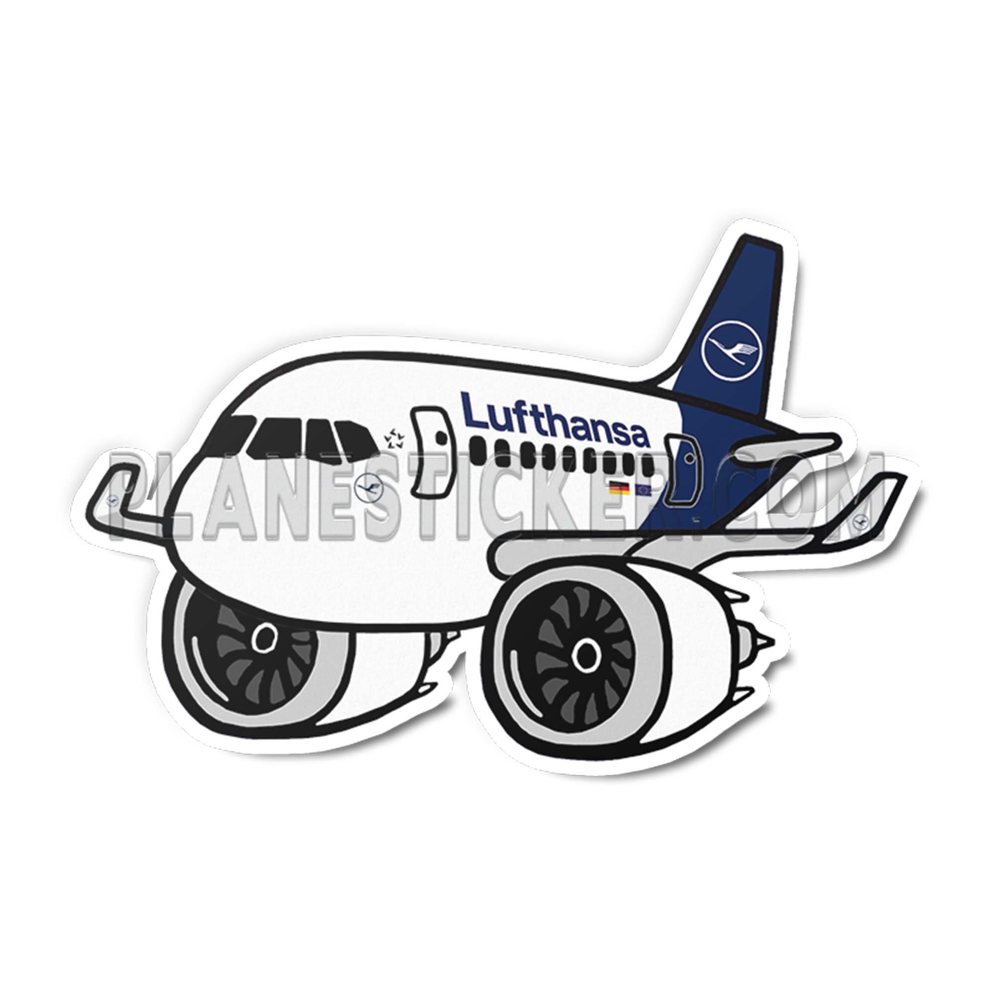 Lufthansa A320 NEO Diecut Sticker - Etsy