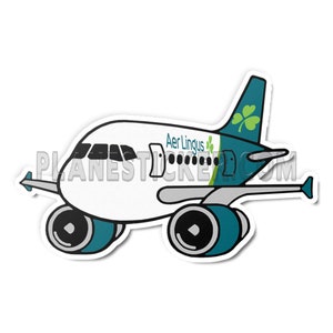 Aer Lingus A320 Diecut Sticker