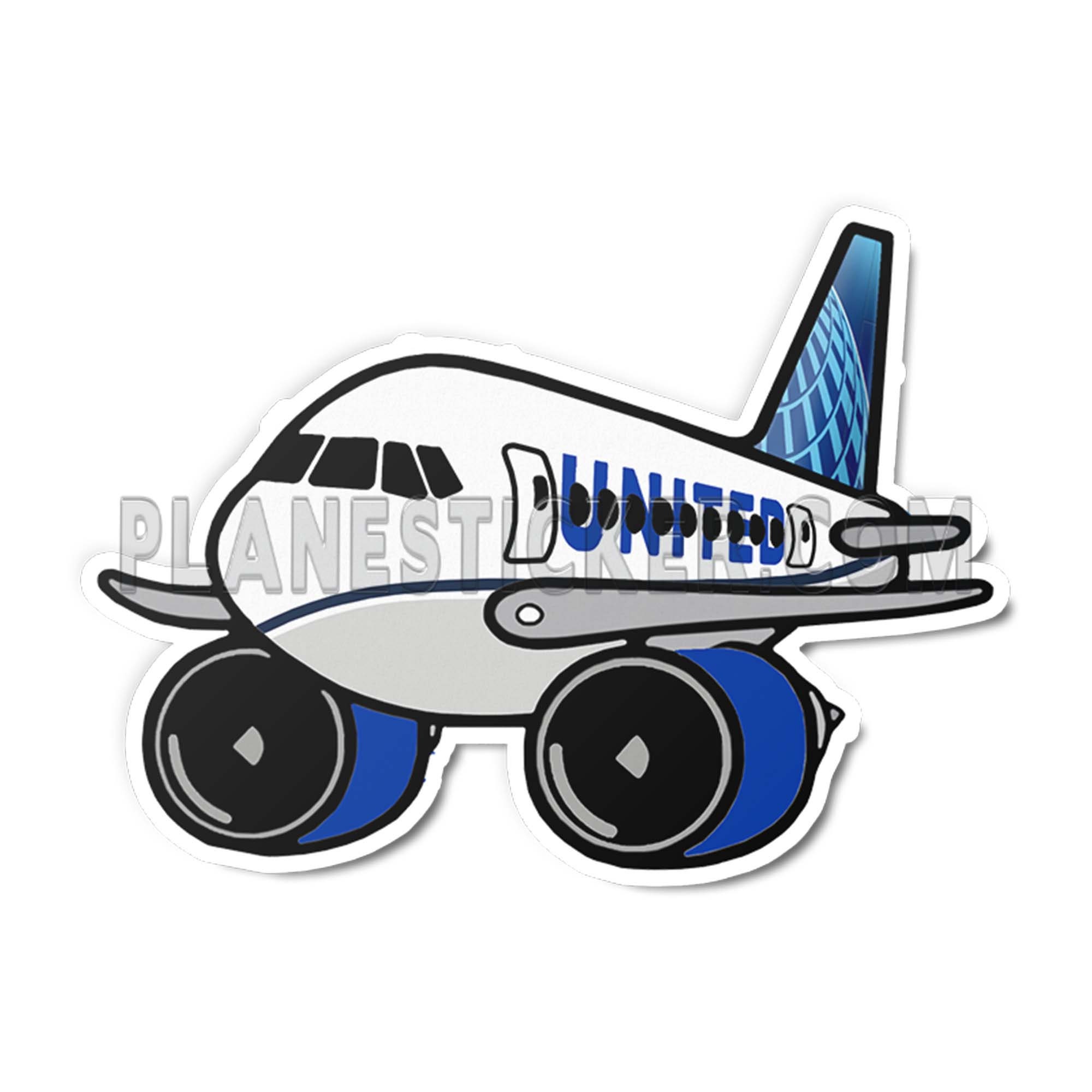 United Airlines B777 Diecut Sticker - Etsy