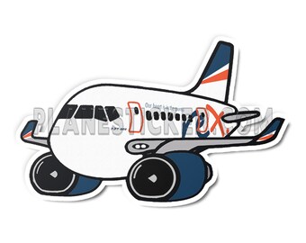 Rex Airlines Boeing 737 Diecut Sticker