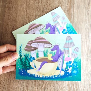 Carte postale dragon